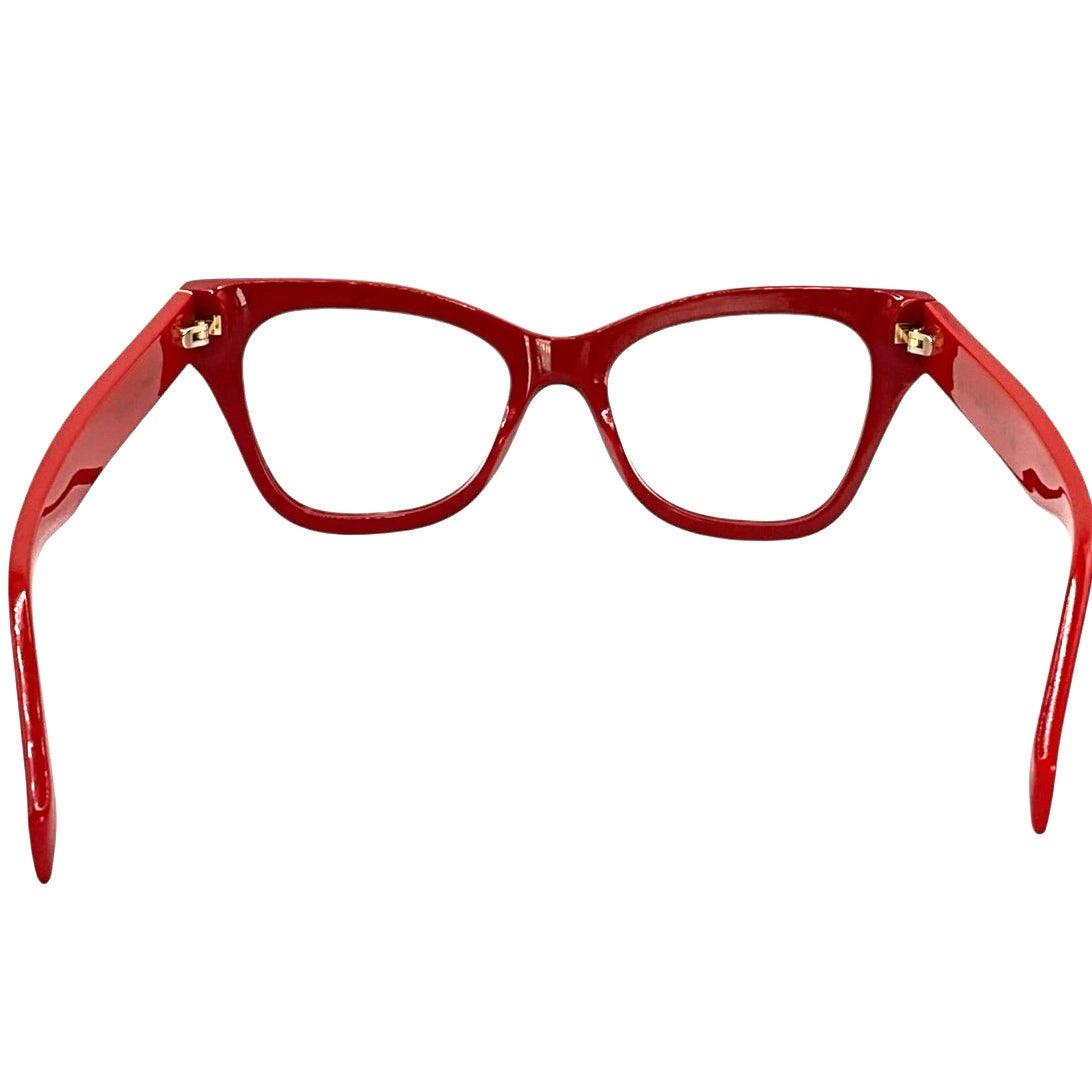 Gucci Women’s Red Cat Eye (Frame Only)