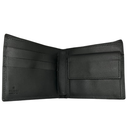 Gucci Black GG Bifold Wallet