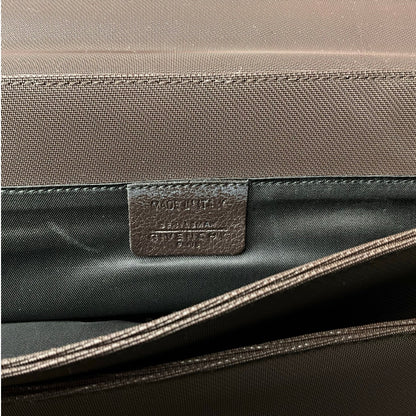 Givenchy Brown Leather Laptop Case