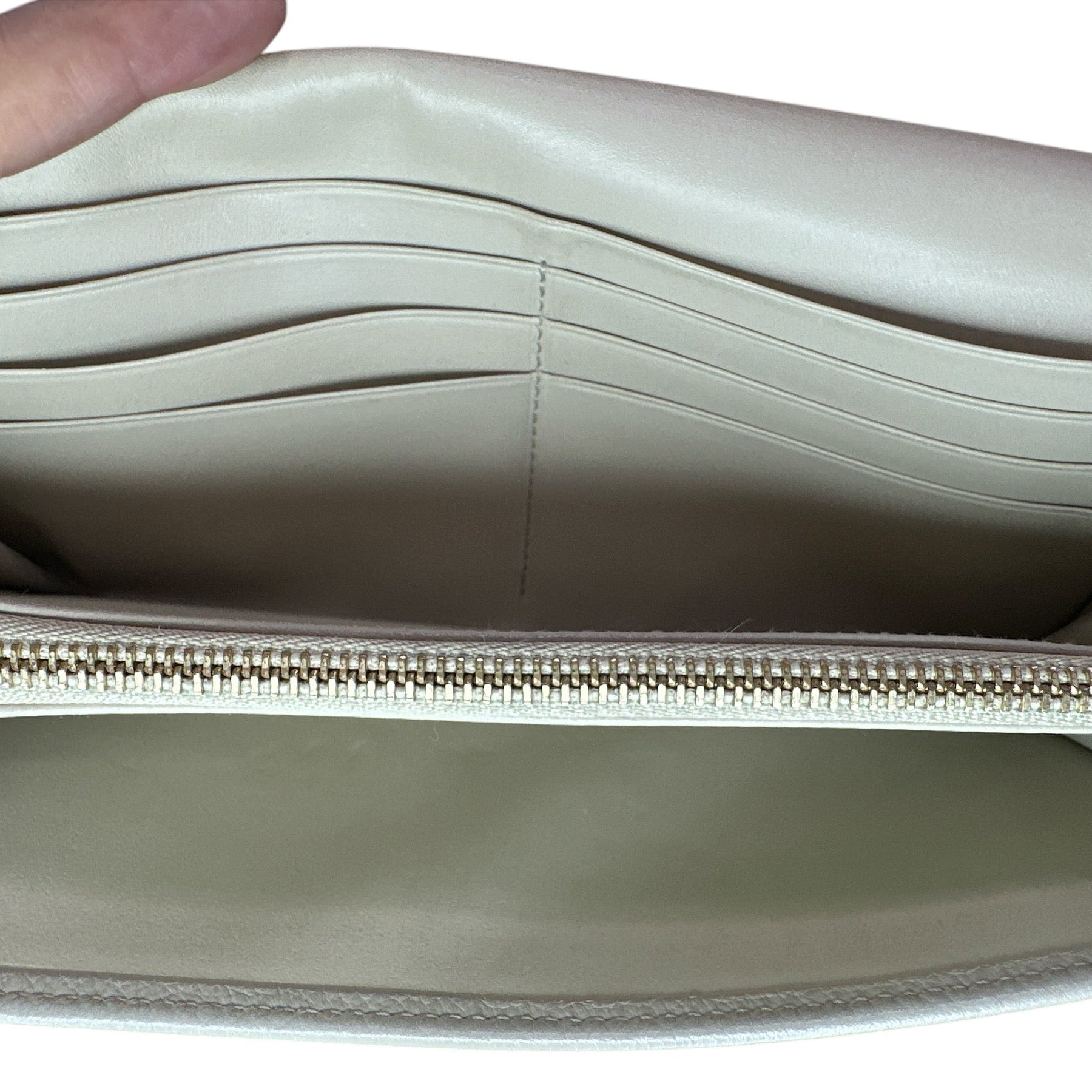 LOEWE Beige/Brown Continental Bi-fold Wallet - Clairely Amazing