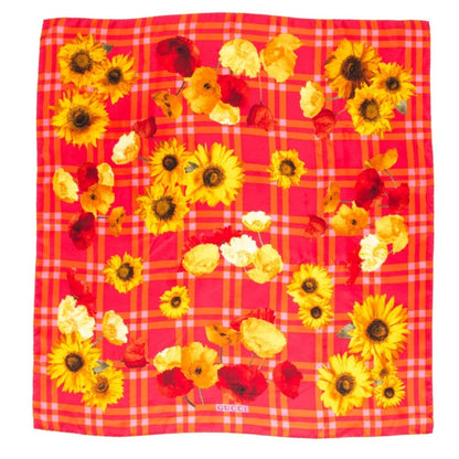 Gucci Silk Sunflower Scarf