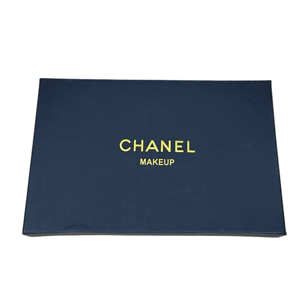 Chanel Makeup Black quilted cosmetic pouch
