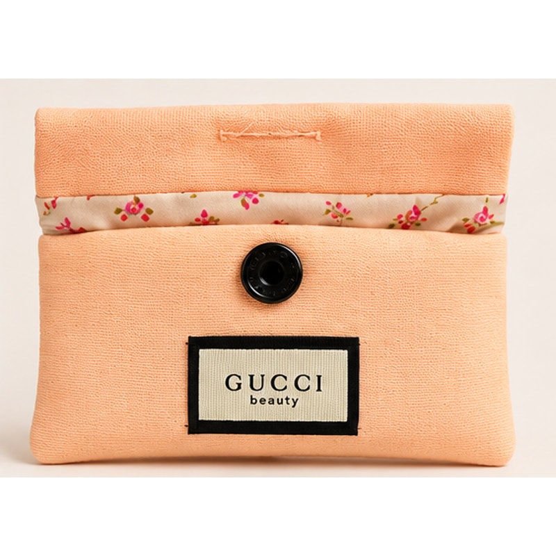 GUCCI Beauty Pink Mini Comb with Matching Pouch