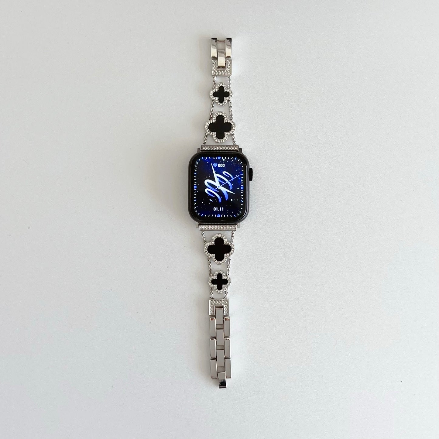 Clover Charm Fashion Smart Watch Band – Luxe Edition