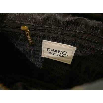 Chanel GWP Denim Cosmetic Bag – CC Monogram Travel Pouch (Blue or Black)