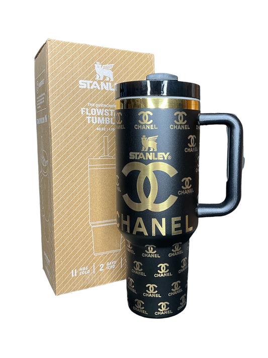 40 oz Fashion Tumblers – Luxury-Inspired Designs
