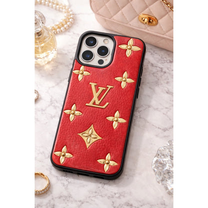 Luxury Monogram Embossed iPhone Case (iPhone 15 Pro)