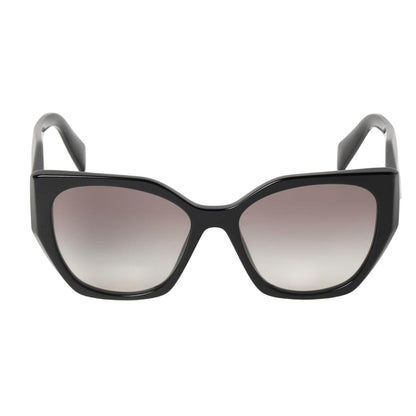 Prada PR 19ZS Oversized Frame Sunglasses Black Size 55