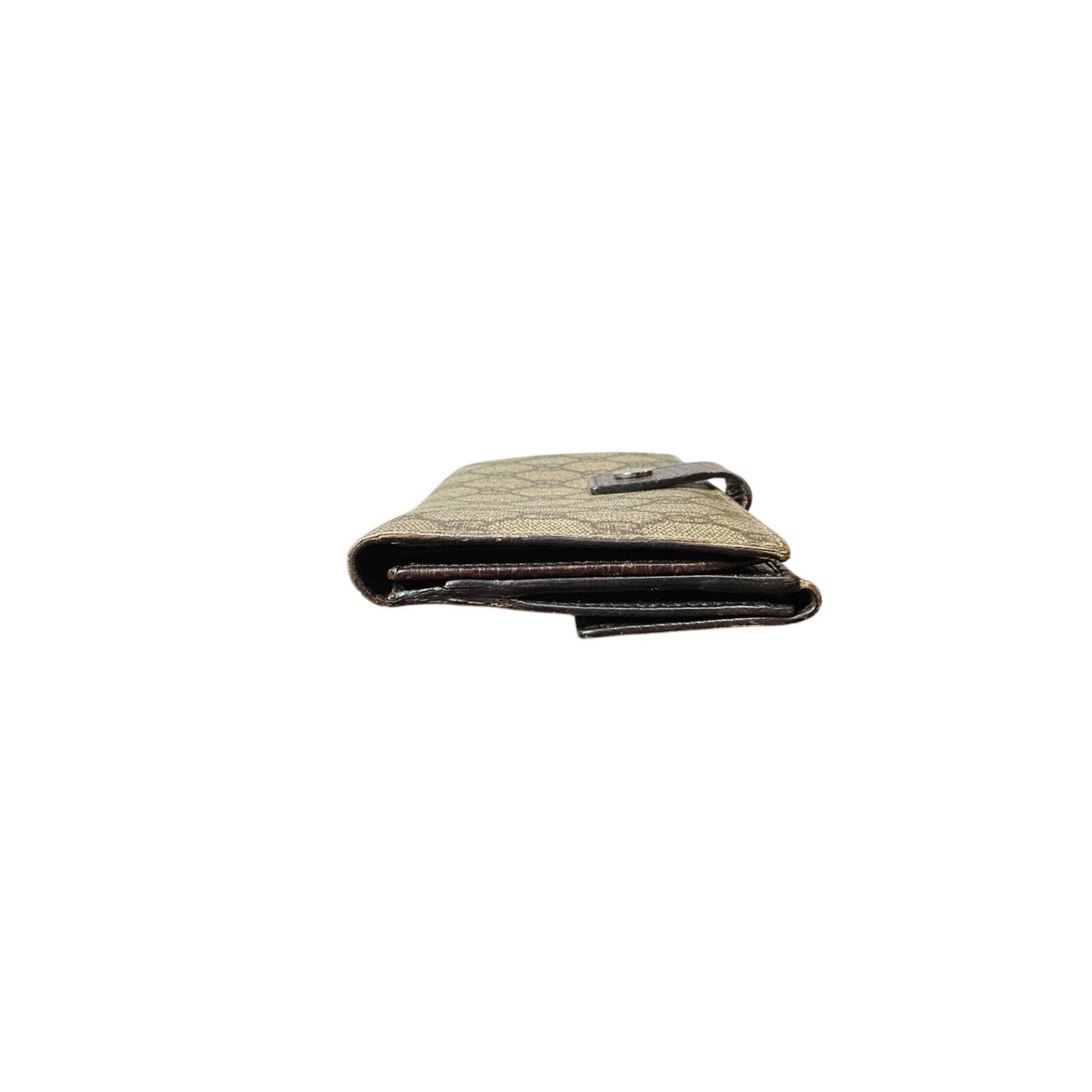 Folded fabric mat on a white background
