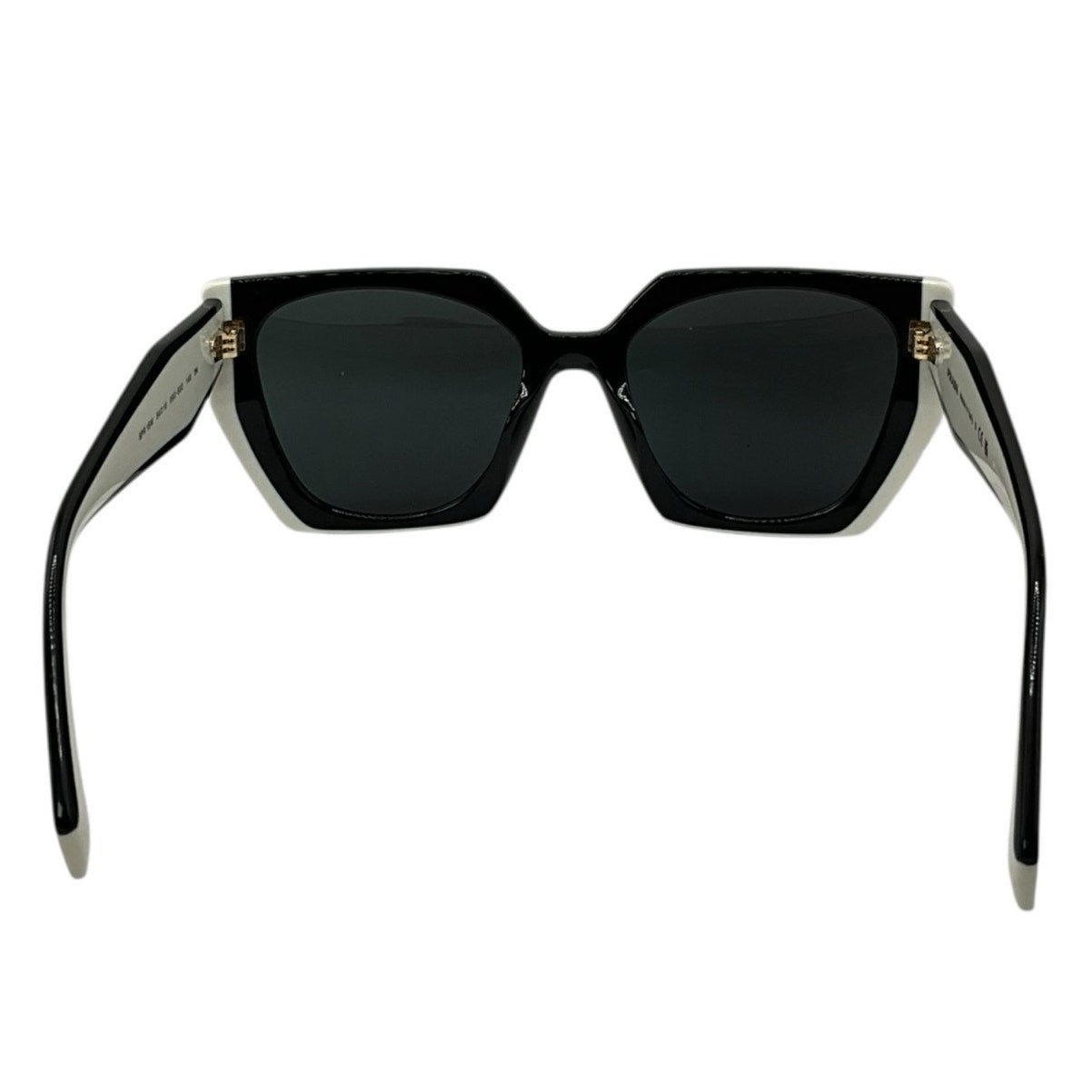 Prada Black/Talc-Dark Grey Sunglasses