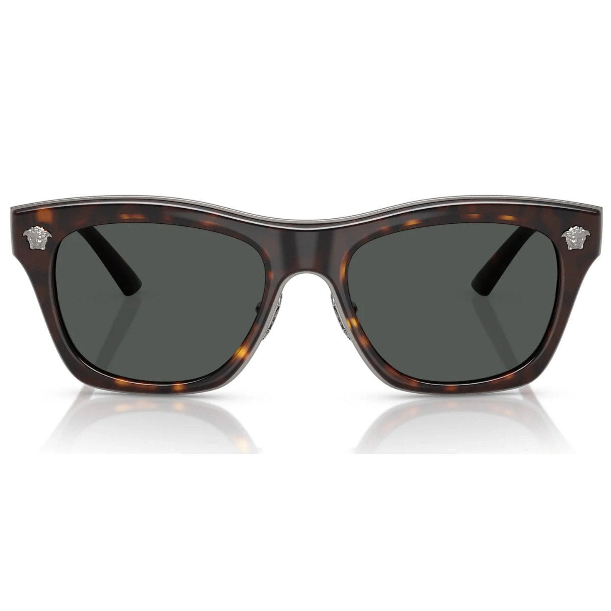 Versace Unisex Round Sunglasses, VE2272 - Havana
