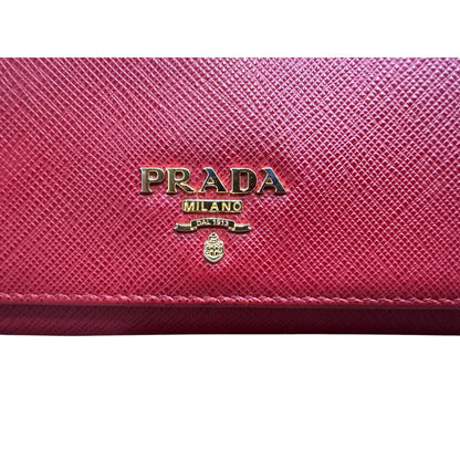 Prada large Saffiano leather wallet - Clairely Amazing