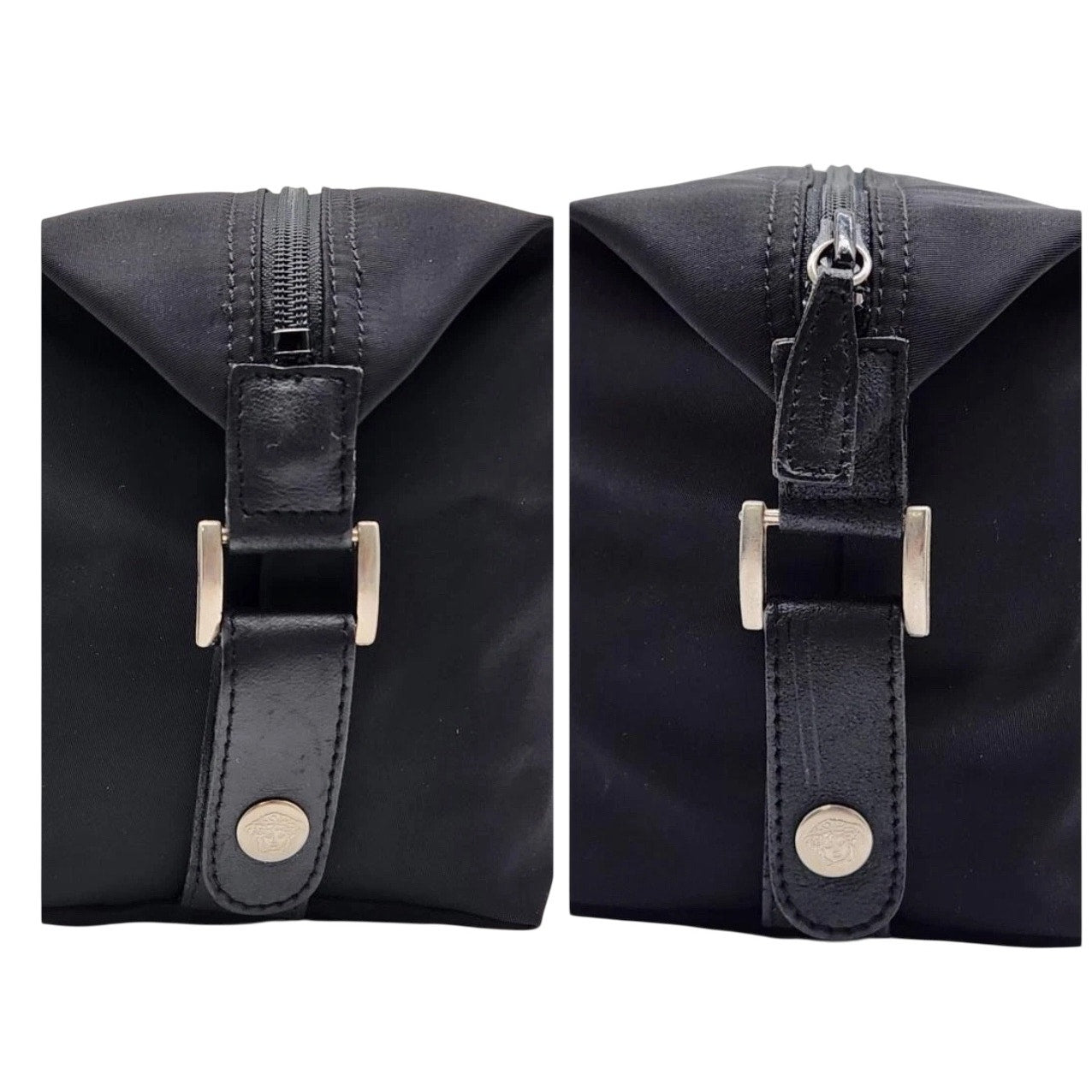 Versace Black Pouch Bag