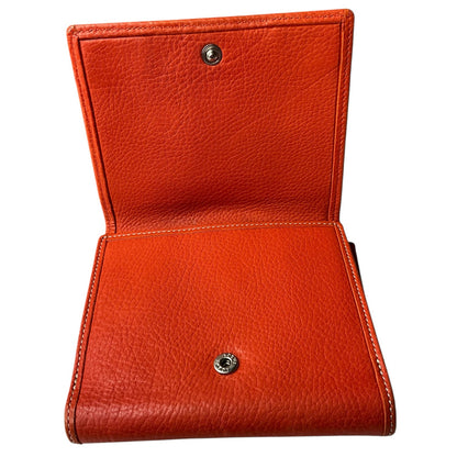 LOEWE Orange Compact Wallet