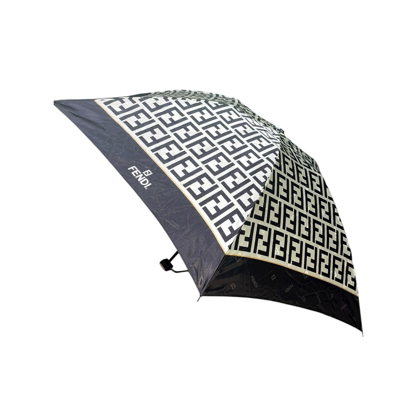 Fendi Ivory Zucca Umbrella