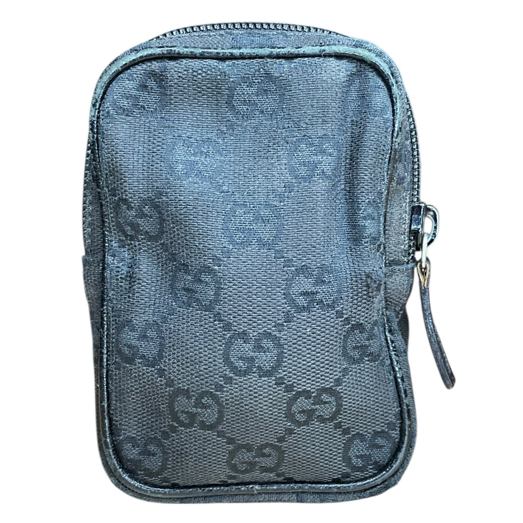 Gucci Cigarette Case GG Canvas Black