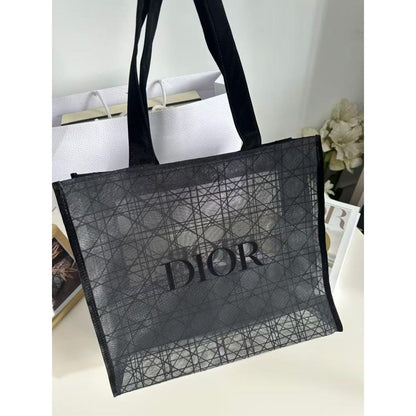 Dior Beauty Black Mesh Tote Bag – (GWP)