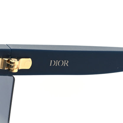 Christian Dior  Geometric Diorclub M1U Mask Sunglasses Matte Blue - Clairely Amazing
