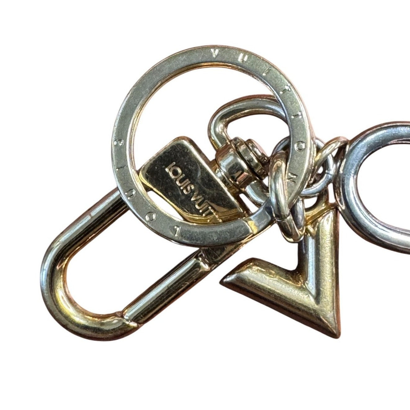 Louis Vuitton  Kaleido V Padlock Keychain / Bag Charm