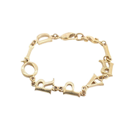 Christian Dior 2000s Dior Letters bracelet - Clairely Amazing
