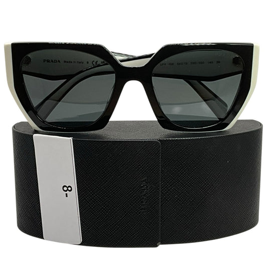 Prada Black/Talc-Dark Grey Sunglasses