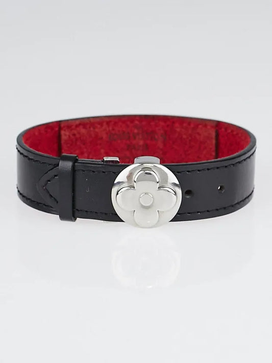 Louis Vuitton Black Monogram Mat Millennium Wish Bracelet - Clairely Amazing