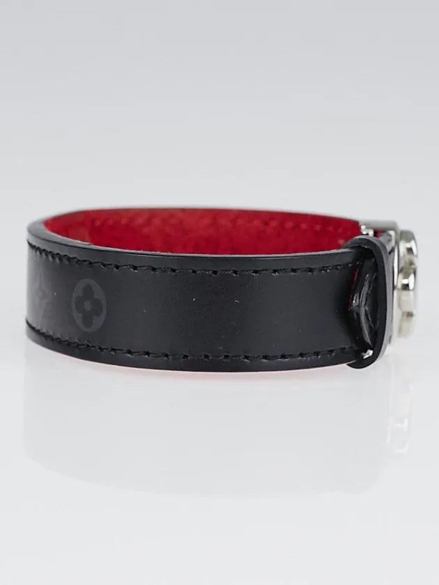 Louis Vuitton Black Monogram Mat Millennium Wish Bracelet - Clairely Amazing