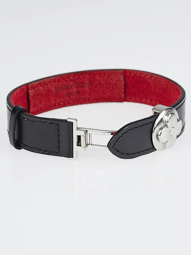 Louis Vuitton Black Monogram Mat Millennium Wish Bracelet - Clairely Amazing