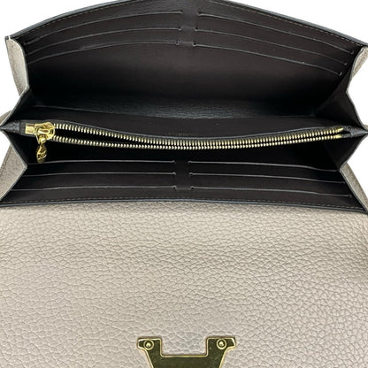 Louis Vuitton Taurillon Capucines Wallet Galet