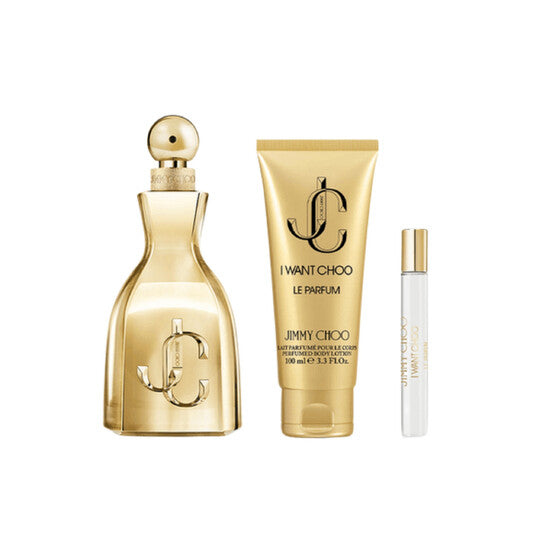✔️Jimmy Choo I Want Choo Le Parfum Gift Set 100 ml - 3.3 fl.oz - Authentic