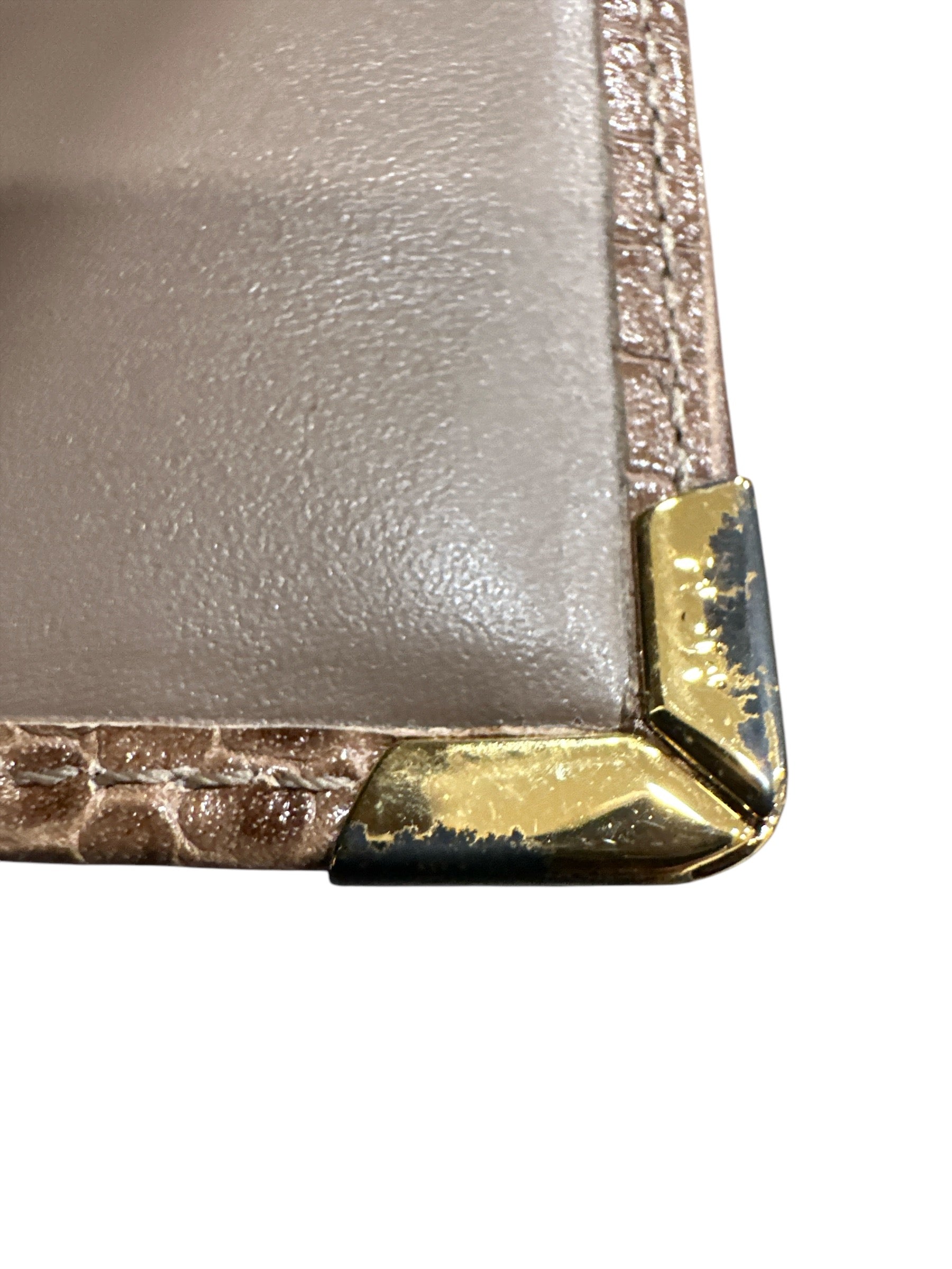 MCM Croc Embossed Wallet - Clairely Amazing