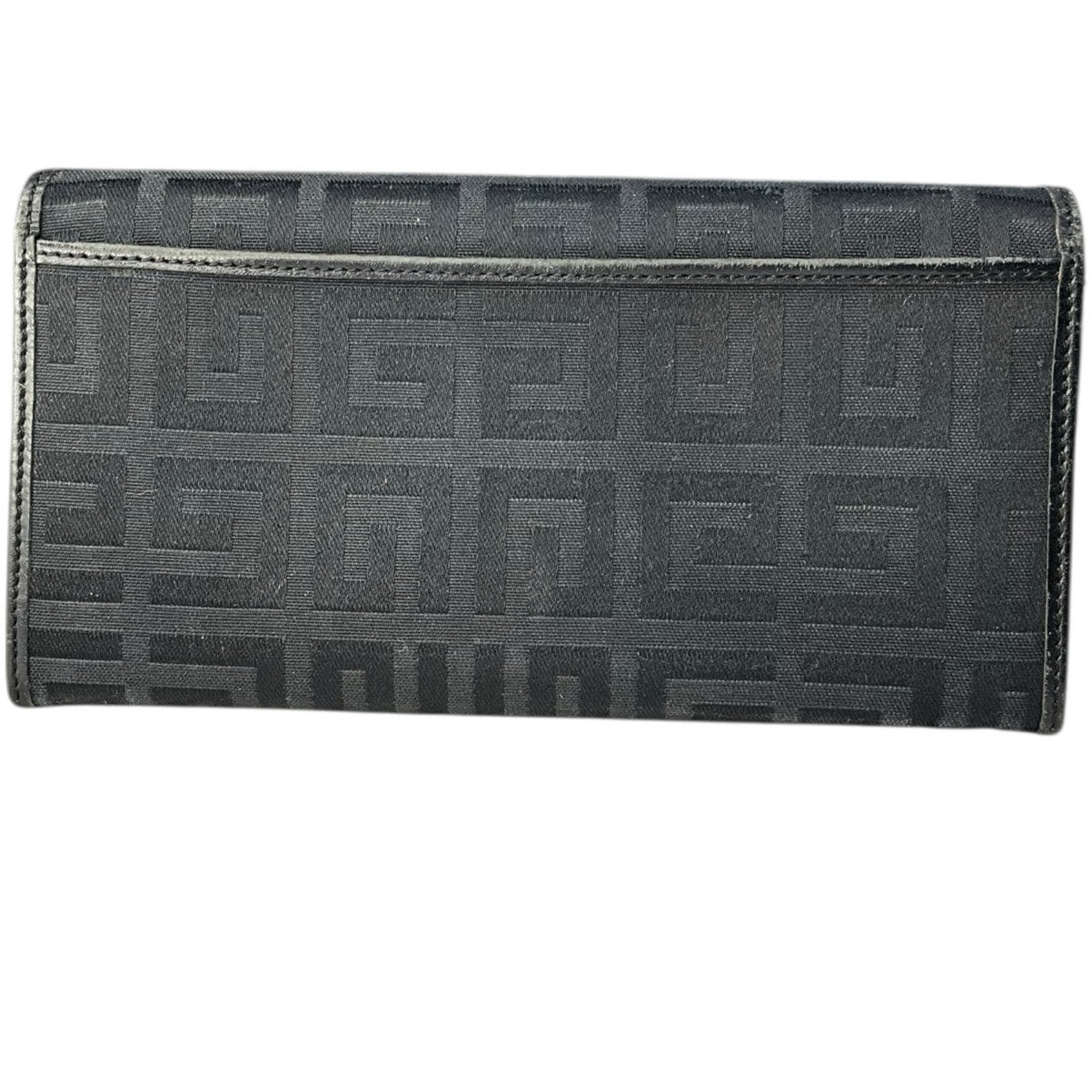 Givenchy Monogram Black Canvas Wallet