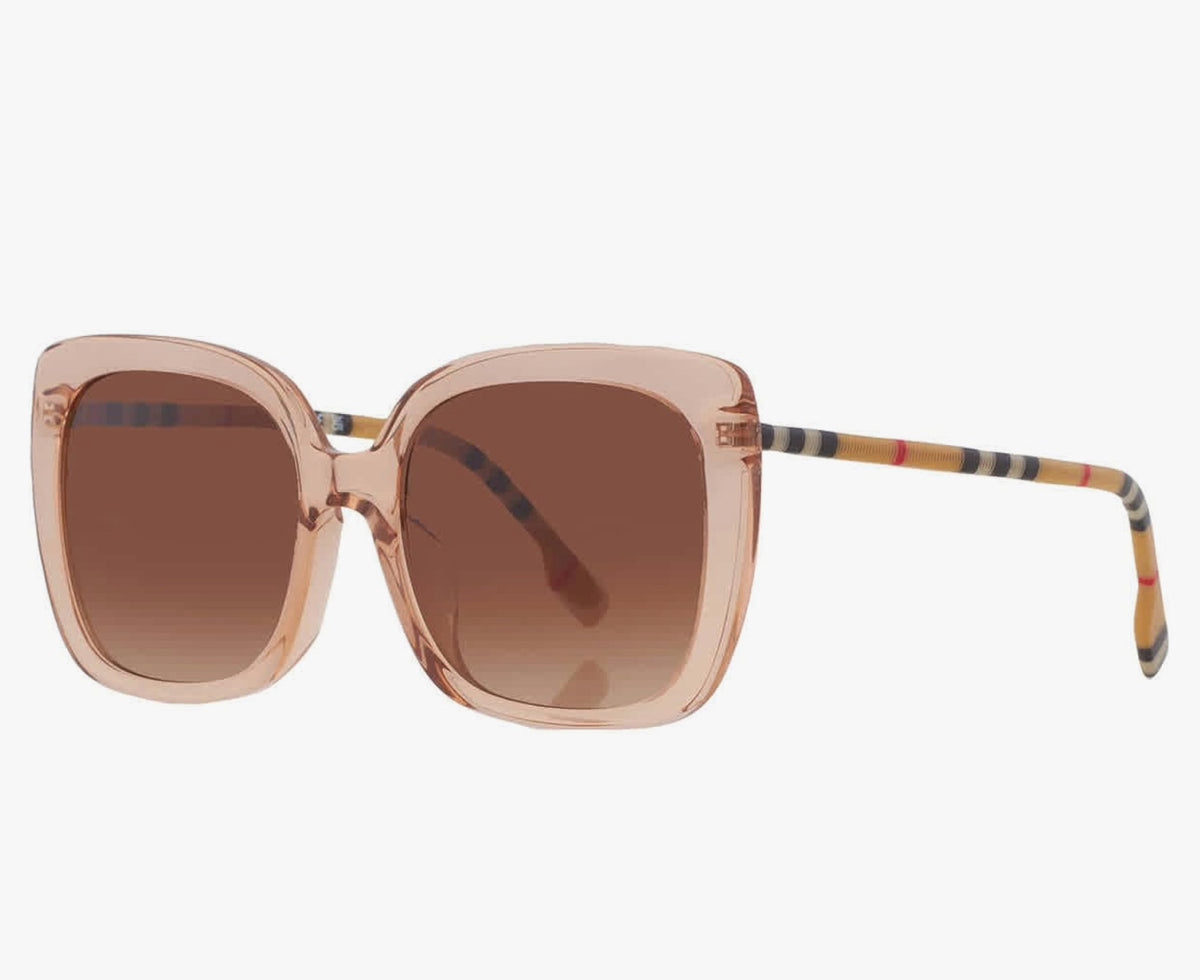 BURBERRY Sunglasses Peach Brown Gradient - Clairely Amazing