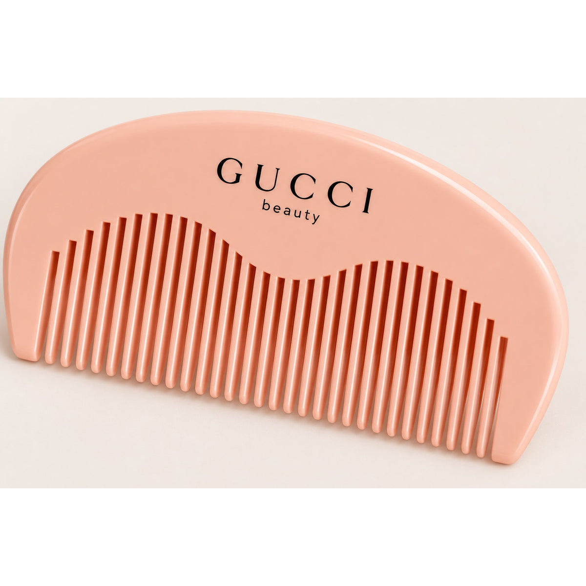 GUCCI Beauty Pink Mini Comb with Matching Pouch