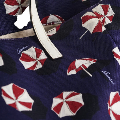Gucci Canvas Umbrella Tote Bag