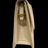 Jacquemus Le Bambino Long Croc-Embossed Shoulder Bag - Clairely Amazing