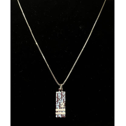 Dior Light Blue Trotter Necklace