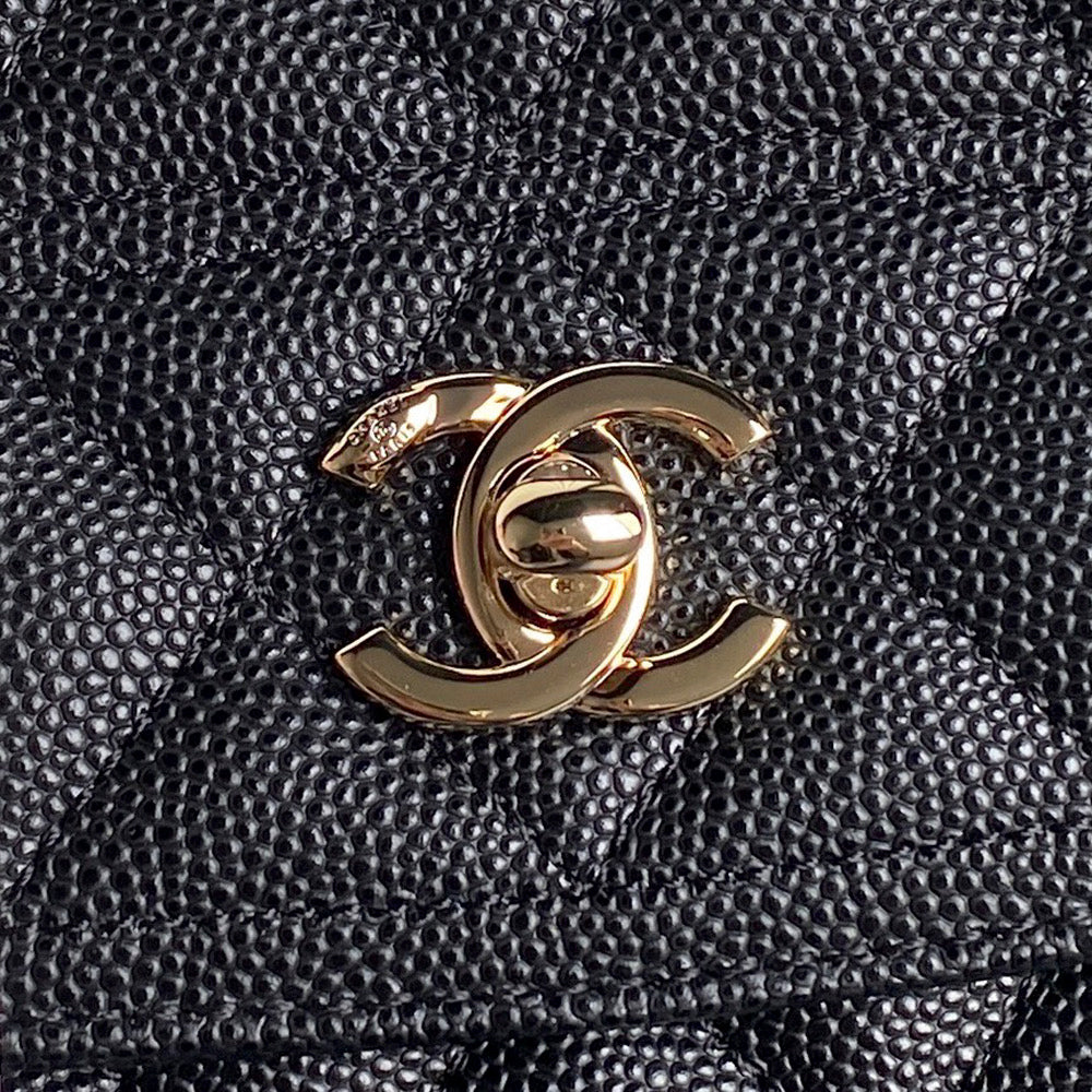 Chanel GWP Black Quilted Convertible Mini Bag – Top Handle, Shoulder & Backpack Style