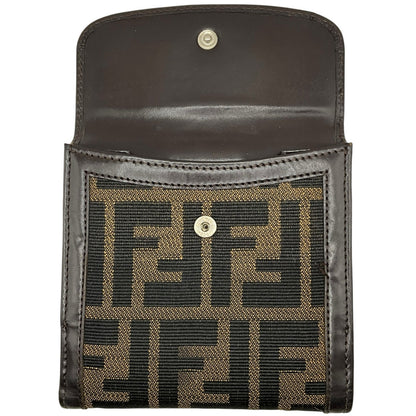 Fendi Brown Zucca Wallet