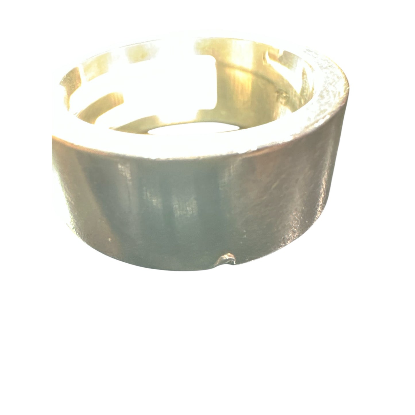 Gucci Wide Cutout Ring Size 13