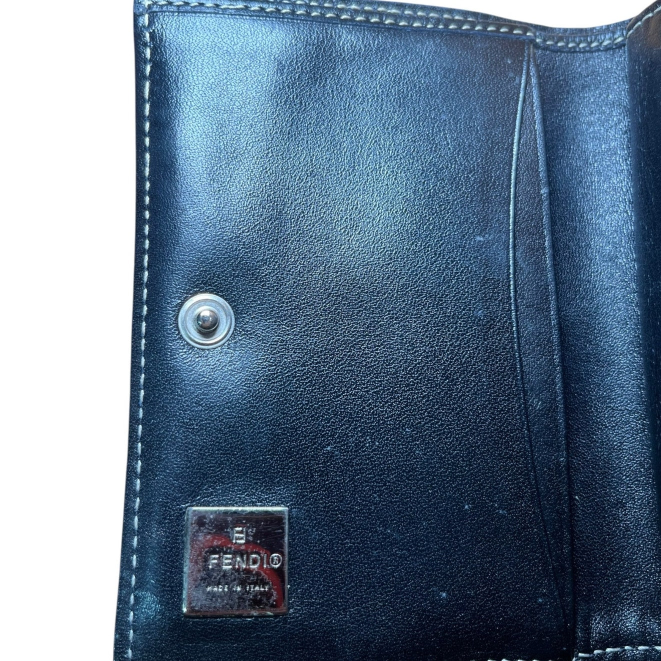 Fendi canvas wallet