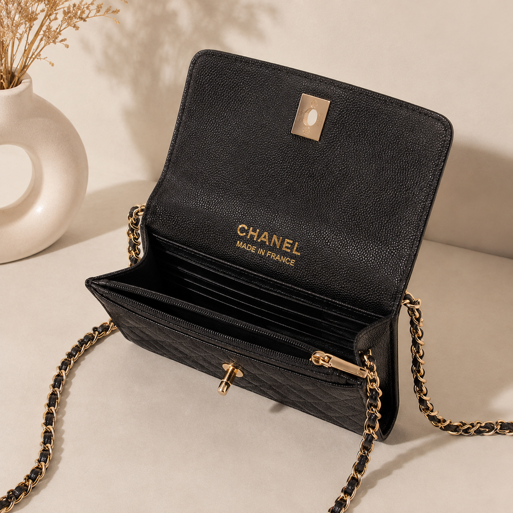 Chanel GWP Black Quilted Convertible Mini Bag – Top Handle, Shoulder & Backpack Style