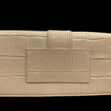 Jacquemus Le Bambino Long Croc-Embossed Shoulder Bag - Clairely Amazing