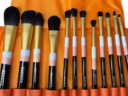 Luxury Makeup Brush Travel Set