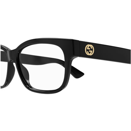 Gucci GG1340O 001 Black Rectangular 54mm Women's Eyeglasses