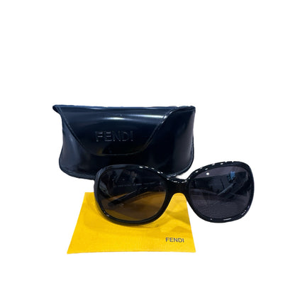 Fendi Zucca Black Sunglasses