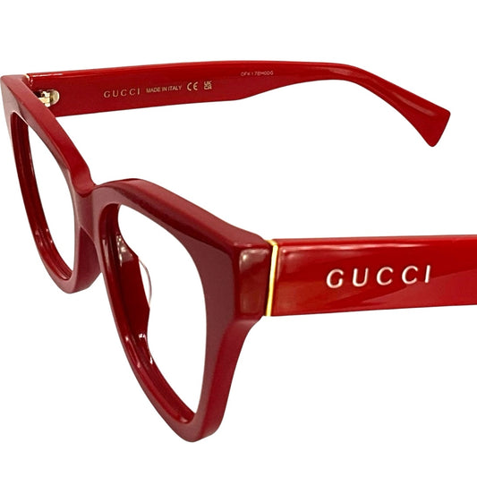 Gucci Women’s Red Cat Eye (Frame Only)
