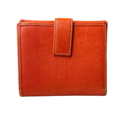 LOEWE Orange Compact Wallet