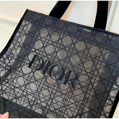 Dior Beauty Black Mesh Tote Bag – (GWP)