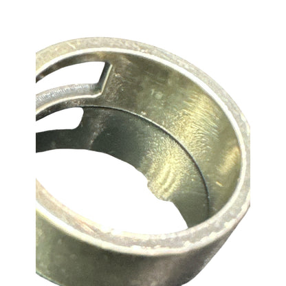 Gucci Sterling Silver Ring Size 8.5